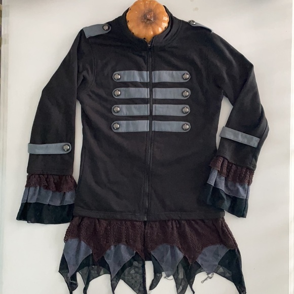 Steam Punk Jacket Size Large Whimsygoth New - Picture 2 of 15